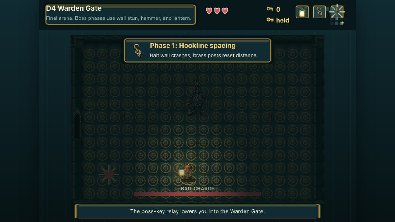 Dungeon Crawl boss battle.